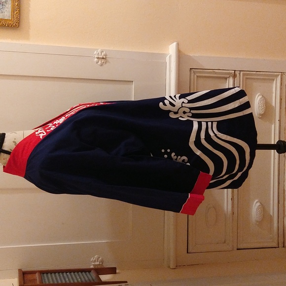 Blue, red and white kimono/gee - Picture 2 of 8